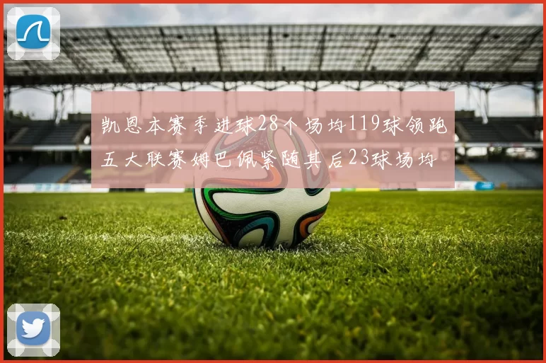 凯恩本赛季进球28个场均119球领跑五大联赛姆巴佩紧随其后23球场均115球